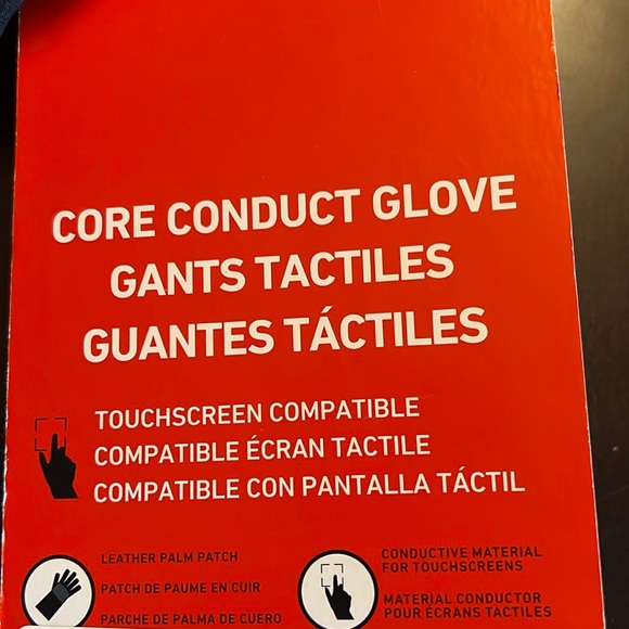 Spyder Core Conduct Glove- Size Medium- Black - Picture 2 of 4